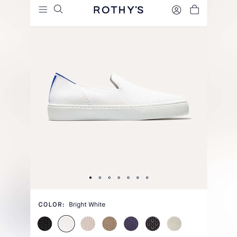 Super comfy ROTHY’S canvass slip on sneaker !